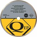 Qep 8 In. Continuous Rim Wet Cut Diamond Blade 6-8003Q